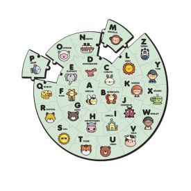 Quebra-Cabeça Alfabeto Caracol - 6075