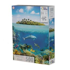 Quebra-Cabeça Corais Premium 500 Peças Gala - 791653
