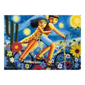 Quebra Cabeça Passeando Sob O Céu Estrelado 1000 Peças Grow - 04600