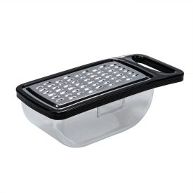 Ralador Com Pote Coletor Finecasa 13,4Cm - Preto