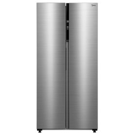 Refrigerador Geladeira Midea Side By Side Inverter Inox 442 Litros MDRS598FGA