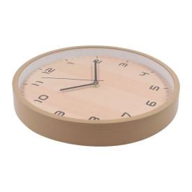 Relógio De Parede Bege Natural Havan Casa - 30cm