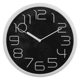 Relógio De Parede Branco E Preto Havan Casa - 30cm