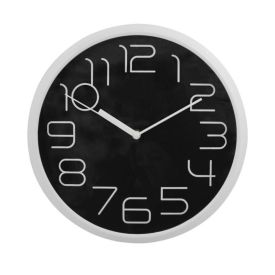 Relógio De Parede Branco E Preto Havan Casa - 30cm