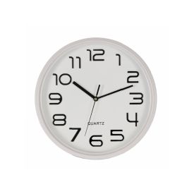 Relógio De Parede Com Branco Nuvem Havan Casa 30 Cm - Preto 
