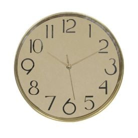 Relógio De Parede Dourado Havan Casa - 30cm