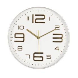 Relógio De Parede Havan Casa 30 Cm - Dourado