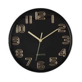 Relógio De Parede Redondo Havan Casa 30 Cm - Preto 