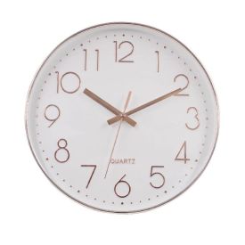 Relógio De Parede Rose Gold Havan Casa - 30cm