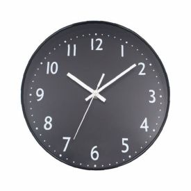 Relógio Preto De Parede Havan Casa - 30 Cm