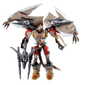 Robô Transformador Dino Cinza Havan Toys - HBR0515