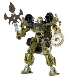 Robô Transformador Pequeno Jipe Verde Havan Toys - HBR0364