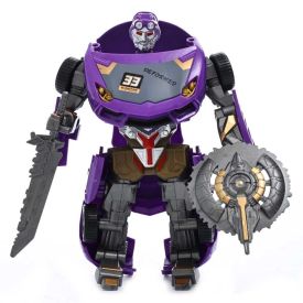 Robô Transformador Pequeno Roxo Havan Toys - HBR0366