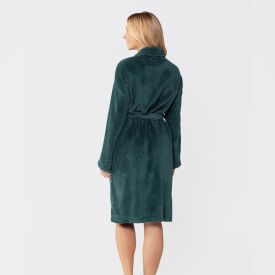 Roupão Adulto P Microfibra Paris Havan Casa - Verde