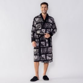 Roupão Adulto Unissex Disney Microfibra P - Marvel