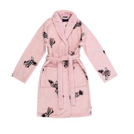 Roupão Infantil G Microfibra Disney - Minnie