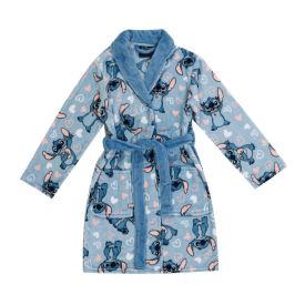 Roupão Infantil M Microfibra Disney - Stitch