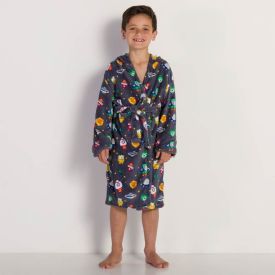 Roupão Infantil Microfibra Tamanho G Yoyo Kids - Boy Space