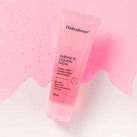 Sabonete Líquido Facial 120Ml Hidrabene - Rosa 