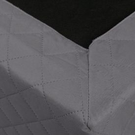 Saia Box Casal Matelada Veste Fácil Havan Casa - Cinza