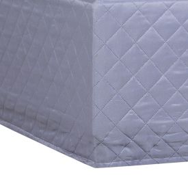 Saia Box Casal Matelassê Veste Fácil Havan Casa - Cinza