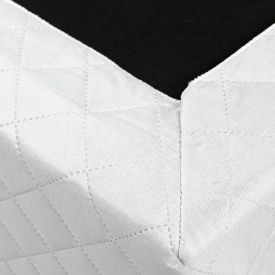 Saia Box Solteiro Matelada Veste Fácil Havan Casa - Branco