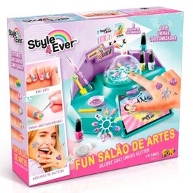 Salão De Artes Decore Suas Unhas Glitter Fun - F00065-1