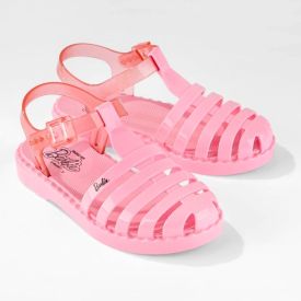 Sandália Infantil Duo Ipanema Barbie - ROSA/ROSA TRANSPARENTE 29