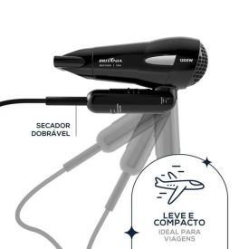 Secador De Cabelos Britânia Travel 1200W Bsc1200 - Bivolt