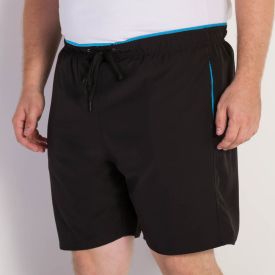 Shorts Plus Size com Elastano Liso Marc Alain Plus
