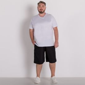 Shorts Plus Size com Elástico Marc Alain