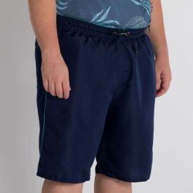 Shorts Plus Size com Elástico Marc Alain Mrnh/Jade