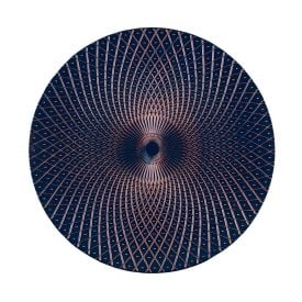 Sousplat Cromus Havan - Azul
