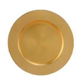 Sousplat Opala Plástico Lyor - Dourado