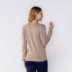 Suéter Feminino Gola Redonda Patricia Foster