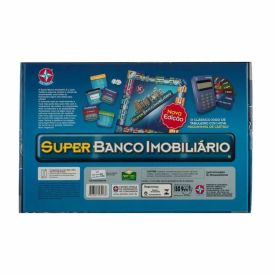 Super Banco Imobiliário Com Cartão Estrela - Colorido