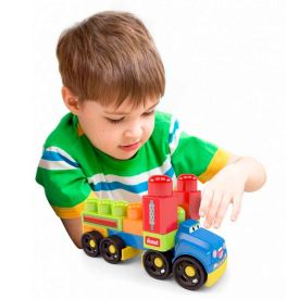 Super Truck Blocolândia 18 Peças Dismat - MK419