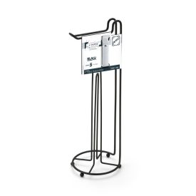 Suporte Para Quatro Rolos De Papel Higiênico Black Arthi - Preto