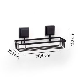 Suporte Para Shampoo Retangular Black Arthi - 3m