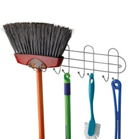 Suporte Para Vassouras Arthi 41Cm - Aço Cromado