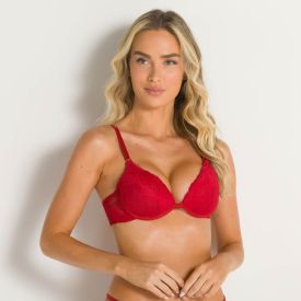 Sutiã Feminino Sem Base Camila Moretti Vermelho