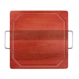 Tábua De Churrasco 30X30cm Com Cabo Alumínio Stolf - 781