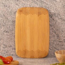 Tábua de Corte Estampada 30cm Finecasa - Bambu
