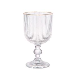 Taça Cameratta Filete Dourado Hauskraft - 370ml