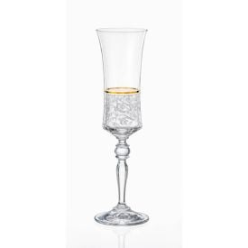Taça De Champanhe Bohemia Grace 190Ml - Transparente
