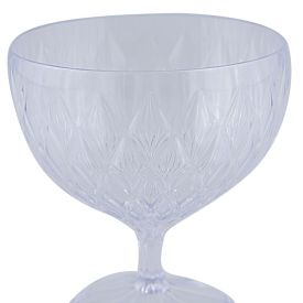 Taça De Sobremesa Plasútil Glamour 350Ml - Transparente