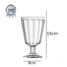 Taça De Vidro Splendor L'hermitage 330Ml - Transparente