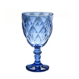 Taça de Água Diamond Lyor 350Ml - Azul
