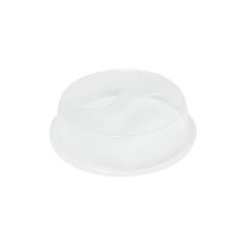 Tampa De Micro-Ondas Plasvale 25Cm - Transparente