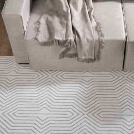 Tapete Quarto E Sala Amazonas 2,00X3,00 Metros Havan - 3D Bege